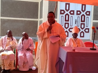 Kirche in Nzaji, Juli 2026